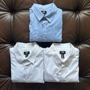 3x - H&M Regular Fit Easy-iron Shirt (XXL)